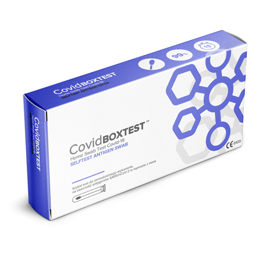 Covid BoxTest Self-test Antigen Swab